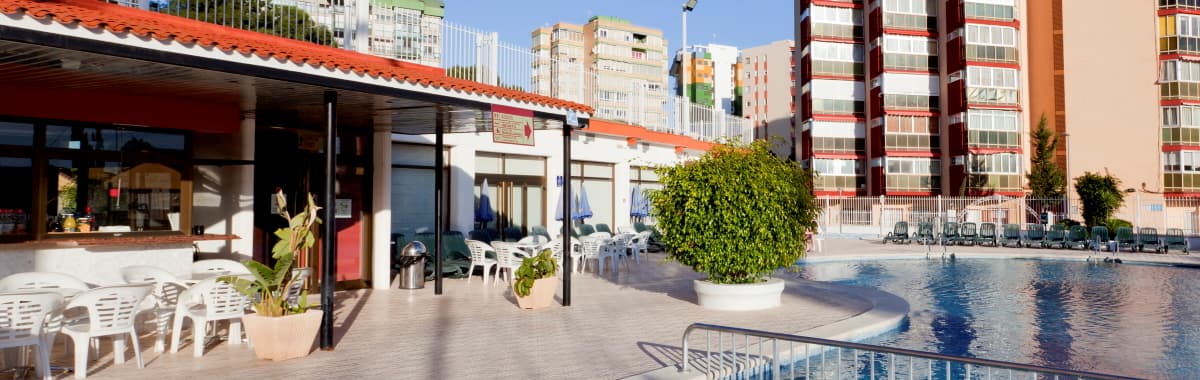 Para mayores de 55 años «HOTEL CABANA 3*» Benidorm, Alicante. En autocar desde VALENCIA