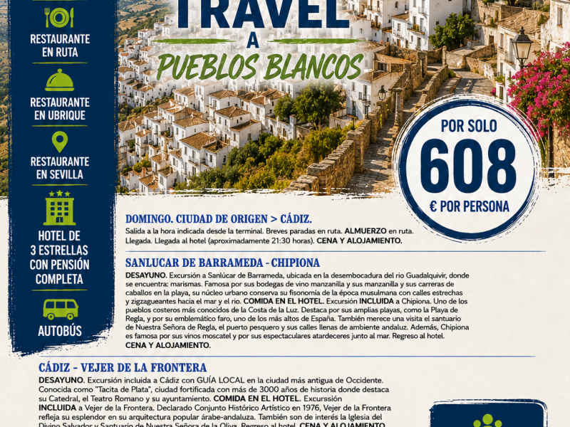 CIRCUITO Octubre PUEBLOS BLANCOS